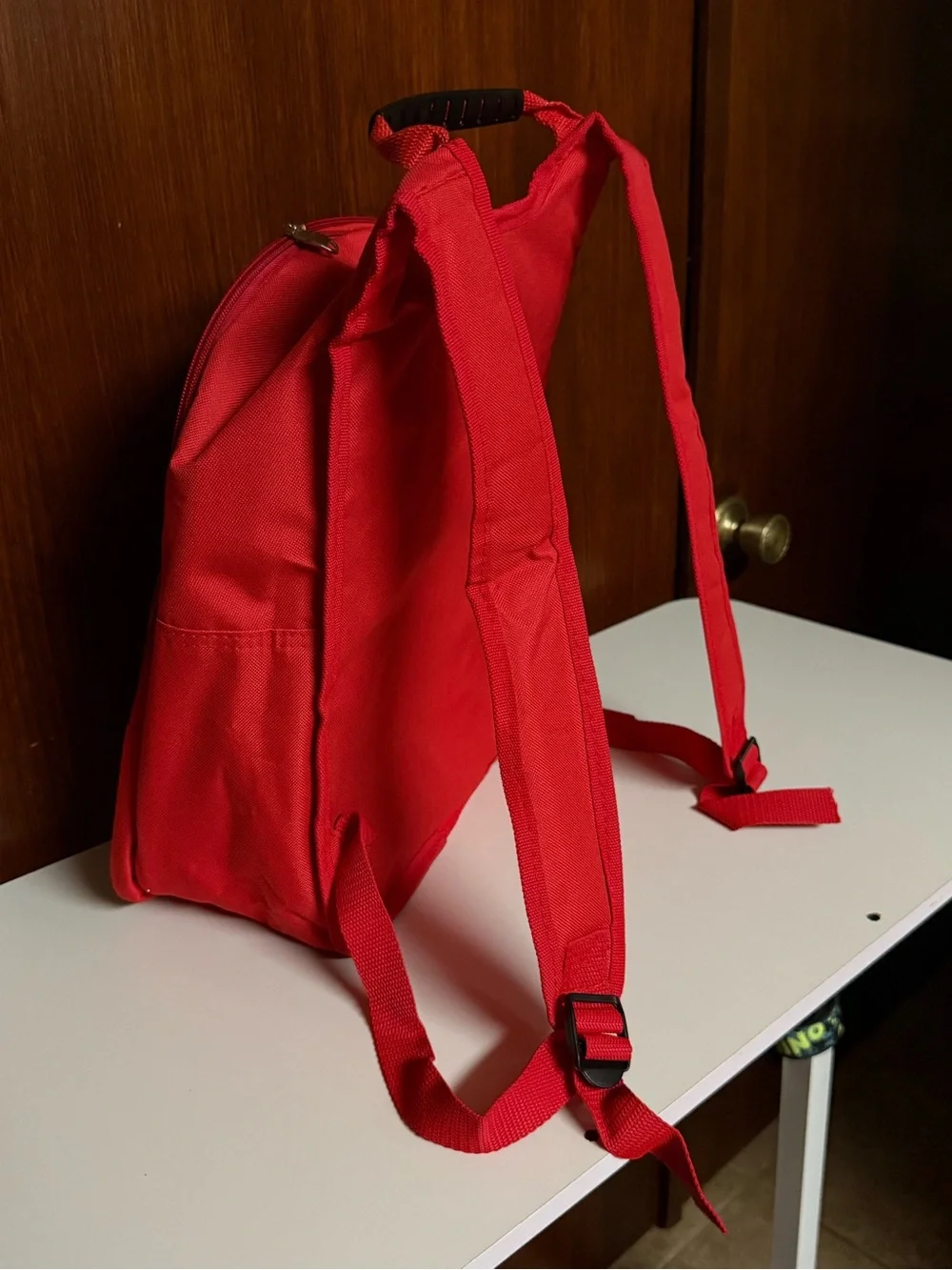 Celebrating Home Red Backpack - Lightweight Everyday Bag
